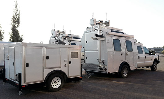 Command Vehicle Towing Trailer
