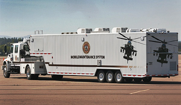 Army AFTD Mobile Telemetry Maintenance Trailer
