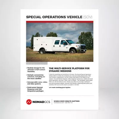 Brochure - Special Operations Vehicle