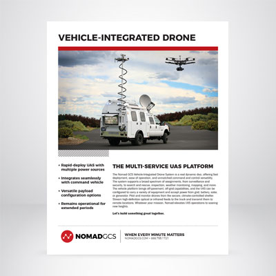 Brochure - Vehicle -Integrated Drone