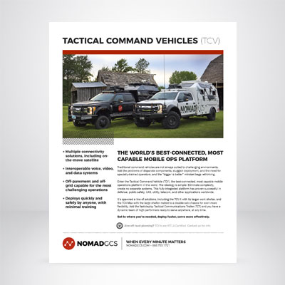 Brochure - Tactical Command Vehicle
