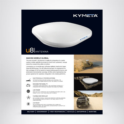 Brochure - Kymeta U8 Antenna
