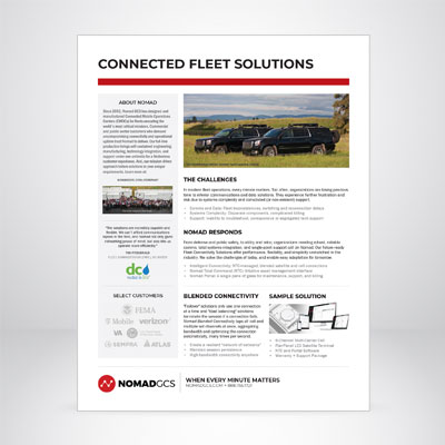 Brochure - Connected Fleet Solutions