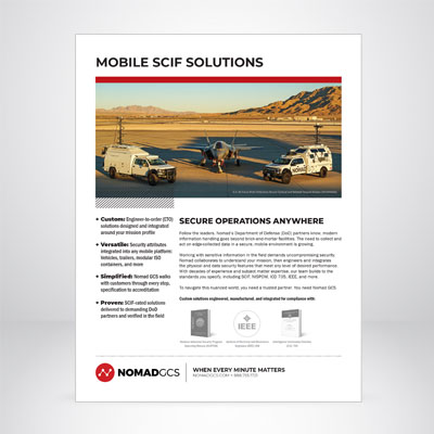 Brochure - Mobile SCIF Solutions