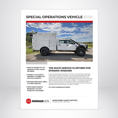 Brochure - Special Operations Vehicle