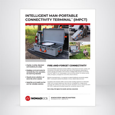 Brochure - Intelligent Man-Portable Connectivity Terminal